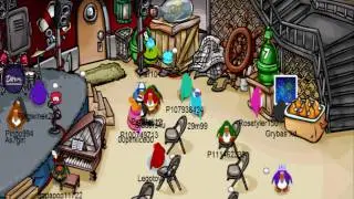 Jurassic Park Club Penguin Scene- Dinosaur Chase