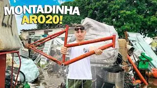 PROJETO BIKE MONTADINHA ARO 20 DE BH DO FERRO VELHO!!🇧🇷🚀