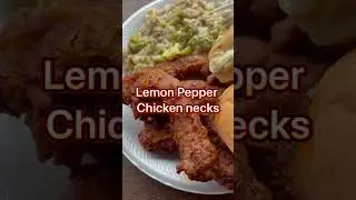 Lemon Pepper Chicken Necks #lemonpepperfreestyle #lemonpepperchicken #foodie #trucking #roadking