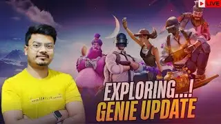 BGMI Genie Update LIVE 🔥 | Exploring New Features | Caster Indian