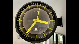 Horloge de quai de gare SNCF BODET GORGY TIMING