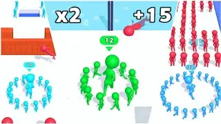 New Game 2023 - ( Circle Run 3D, Dream Lashes, Push Harder ) Mobile Game