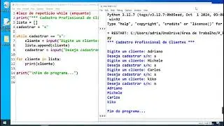 20 laço while, curso python