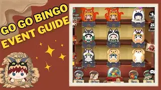 🐕GO GO BINGO EVENT GUIDE! GACHA HOUSE. Pride of nindo. Arashi Adventure