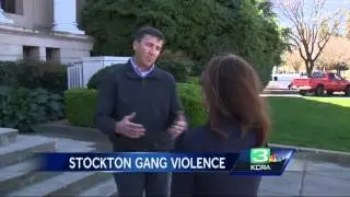 Is gang violence on the rise in Stockton?
