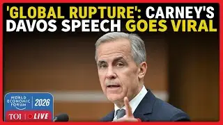 'Rules-Based Order Gone': Carney's EXPLOSIVE Davos Speech As Trump Goes After Canada