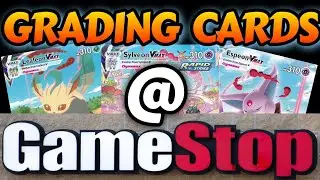 I GRADED POKEMON CARDS AT GAMESTOP- YOU WON'T BELIEVE THE GRADES I GOT!