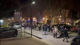 Fiaccolata in corso per la vertenza Casa Sollievo della Sofferenza Rispettate i nostri diritti