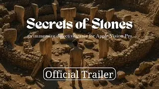Secrets of Stones Trailer - An Immersive Detective Game for Apple Vision Pro