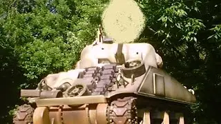 Tank shooting missile at Wes Bryant