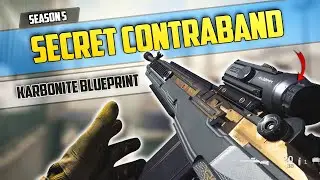 SECRET Warzone Contraband Unlock: Karbonite Blueprint Gameplay (No Commentary)