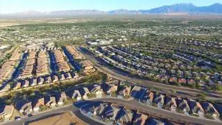 Drone Scenic Aerial View of Green Valley, Arizona (Near Tucson) - DJI Phantom 3 Advanced Quadcopter