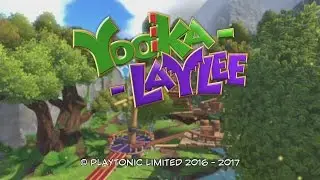 Yooka-Laylee Playthrough Part 1- Welcome to Yooka Laylee! (PS4 Pro Gameplay)