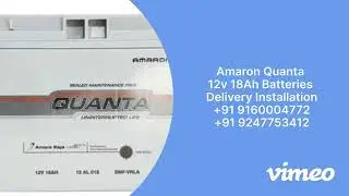 Amaron Quanta 12v 18ah Battery Price - Amara Raja Battery Dealers -Amaron Quanta Battery Prices