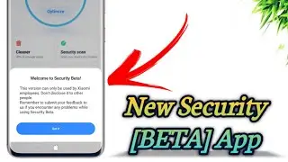 Xiaomi MIUI 12 New Security App - Install Beta Version 🔥✌️