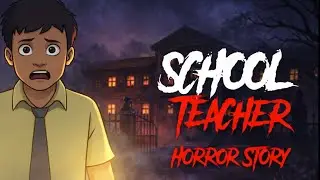 School Teacher Horror Story | Ek Khamosh Aatma Ki Bhayanak Kahani 😱 | Horror Animation Story