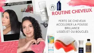 PERTE DE CHEVEUX , ROUTINE CHEVEUX LISSE ET BOUCL&Eacute;S