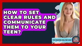 How To Set Clear Rules And Communicate Them To Your Teen? - Teen Parenting Challenge Guide