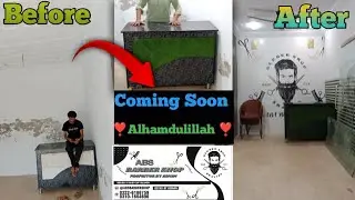 BEFORE AND AFTER SALOON✂️.          ABS.BARBERSHOP👉 Coming Soon Alhamdulillah 18 Muharram ❣️👉