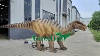Electric Iguanodon Ride-On Dinosaur | CE Certified, Interactive & Durable for Theme Parks