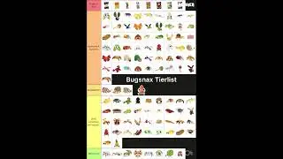 Bugsnax Tierlist #bugsnax #tierlist #memes #bugsnaxmemes