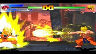 MUGEN GOKU VS ONI 🔥 Anime characters fighting🔥🔥
