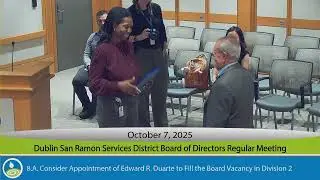 DSRSD Board Meeting 10-7-2025