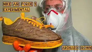 NIKE AIR FORCE 1 EXPERIMENTAL👨&zwj;🔬&ldquo;ARCHAEO BROWN&rdquo; REVIEW & ON FOOT!!
