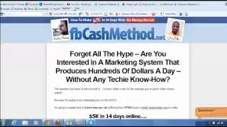 FB Cash Method Review [UPDATE] | 9 Sales In 3 Days