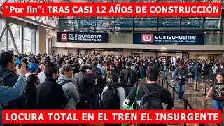 Así fue el primer día la inauguración del Tren El Insurgente hasta Observatorio