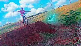 PULEI UMA MEGA RAMPA DE BIKE😱🔔