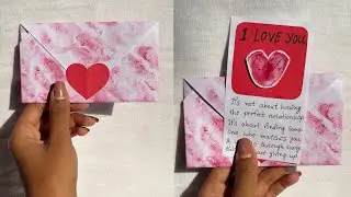 Handmade gift for girlfriend /diy greeting card /best friend birthday gift ideas /anniversary card