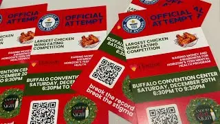 Buffalo looks to break Guinness World Record for largest chicken wing eating competition