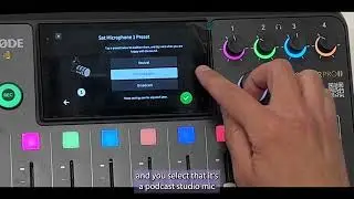 Using the RODECaster Pro Setup Wizard