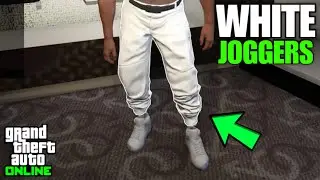*UPDATED* HOW TO GET WHITE JOGGERS IN GTA 5 ONLINE AFTER PATCH 1.72! *SUPER EASY*