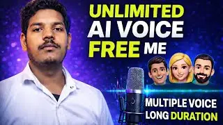 Unlimited AI Voice Free Me Kaise Generate Kare | Multiple Voice | Long Duration