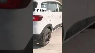 16 Inches Alloy Wheels in Renault Triber #alloywheels #vlog #shorts