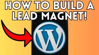 How To Build A Lead Magnet Landing Page On WordPress (Full Guide) 2025!