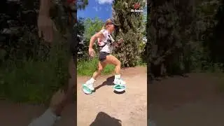Training Trail with rebound boots Fit Boots&reg;️ #fitness #fitboots #training