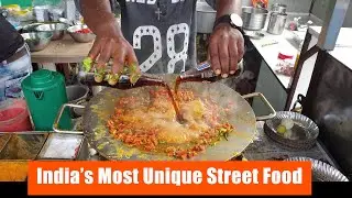 India's Most Unique Dish : Thums Up Half Fry Egg | Surat  City Food | Indian Street Food