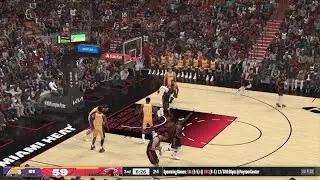 Shaq vs Donovan Mitchell 2nd half 01 Lakers vs Heat