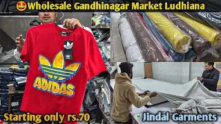 😮‍💨Wholesale Gandhinagar Market Ludhiana || T-shirt, Lower, capry direct from manufacturer