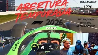 ABERTURA F1 MULTIPLAYER LOCAL TEMPORADA 2026 - GAMEPLAY - #logitechg923
