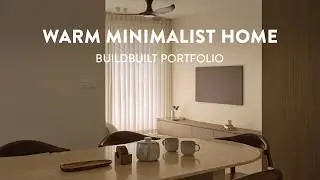 Warm Minimalist Home With Wood and Stone Textures | BuildBuilt Quick Tour
