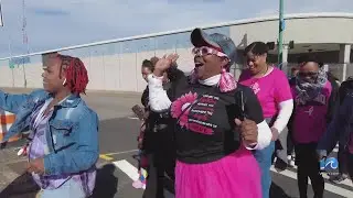 March in Norfolk brings awareness to breast cancer and domestic violence prevention