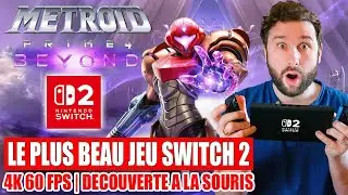 LE PLUS BEAU JEU NINTENDO SWITCH 2 en 4K 60 FPS 😱 METROID PRIME 4, DECOUVERTE FR !!!