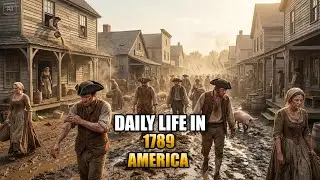 What Life Was REALLY Like in 1789 America | Relaxing History to Fall Asleep