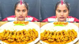 SPICY CHICKEN PANJA AND RICE FOOD CHALLENGE #food 