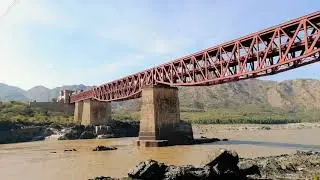 Beautiful Railway Bridge in Pakistan | locomotive | Pakistan Railways | kpk | Punjab | Railroad |
