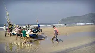 Seashore Majali Fishing Boats